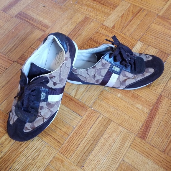 Coach Joss Sneakers in Brown size 6.5 - Picture 1 of 8